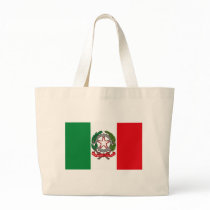 Italy Flag w COA Bag