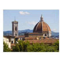 Italy, Florence, View of Florence Cathedral Post Cards