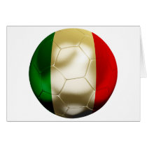 Italy Football Greeting Card