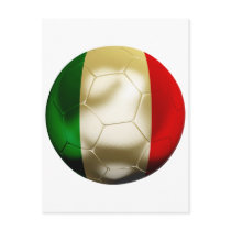 Italy Football Postcard