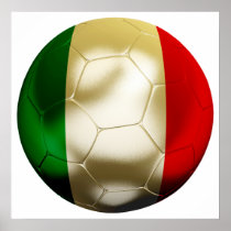 Italy Football Print