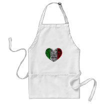 Italy Heart Apron
