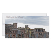 ITALY I rome I foro di Traiano Customized Photo Card
