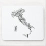 Italy in Tagxedo Mouse Pads