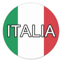 Italy Italia Euro Sticker