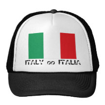 Italy Italian flag souvenir hat