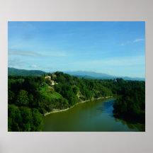 Italy Landscape Poster