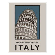 Italy Leaning Tower of Pisa Post Cards