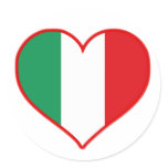Italy Love stickers