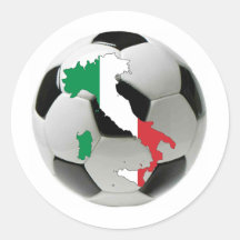 Italy national team round stickers