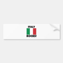 Italy Rocks Bumper Stickers