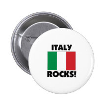Italy Rocks Button