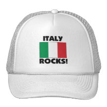 Italy Rocks Mesh Hats