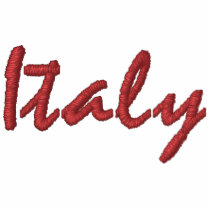 Italy Shirt Embroidered Polo Shirt