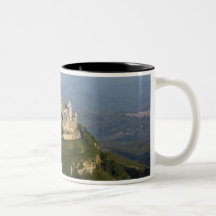 Italy, Sicily, Enna, Town View from Rocca di Mugs