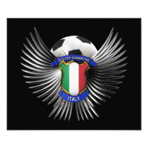 Italy Soccer Champions Photo Print