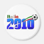 Italy Soccer Italia 2010 logo Refrigerator Magnets