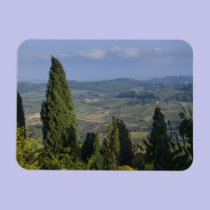 Italy, Tuscany, Montepulciano. View of the magnets