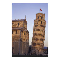 Italy, Tuscany, Pisa Leaning Tower of Pisa and