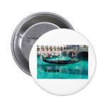 Italy Venice - Gondola! (St.K) Buttons