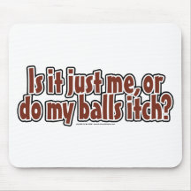 Itchy Balls Mouse Pad