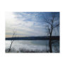 ITHACA,N.Y.,CAYUGA LAKE IN WINTER postcard