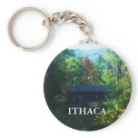 ITHACA, NEW YORK keychain