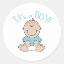 It's a Baby Boy! Stickers