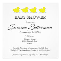 It's a Baby Shower Custom Invitations