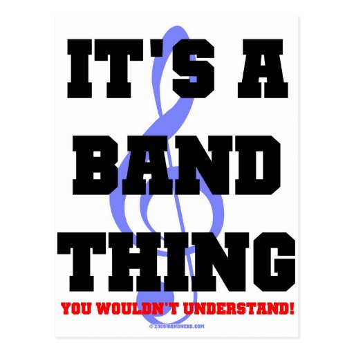 It's A Band Thing Postcards