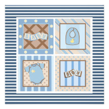 It's A Boy! Baby Shower Invitations