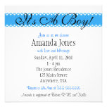 'It's A Boy' Baby Shower Invite