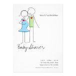 It's a Boy, Coed Baby Shower Invitations, 5x7