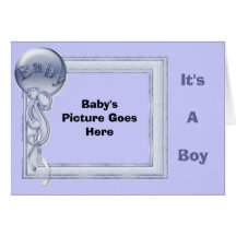 It's A Boy, Frame Card 2
