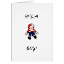 It's a Boy! Greeting Cards