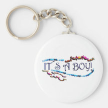 Its a Boy Keychains