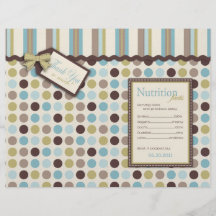 It's a Boy! Popcorn Wrapper Flyers