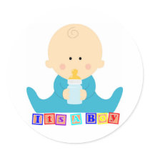 It's a boy sticker