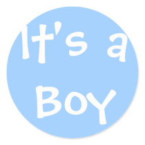 It's a Boy Sticker