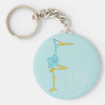 It's a Boy Stork Keychain