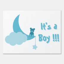 It's a Boy Yard Sign
