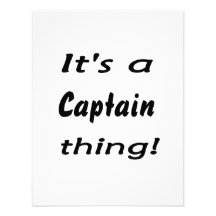 It's a captain thing! custom invitations
