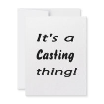 It's a casting thing! custom invite