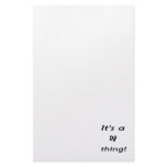 It's a DJ thing stationery
