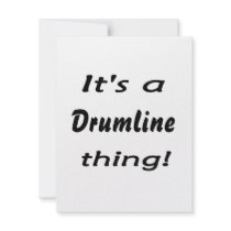 It's a drumline thing! custom invites