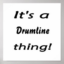 It's a drumline thing! print