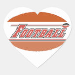 It's a Football T-shirts and Gifts Heart Stickers