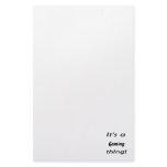 It's a gaming thing! stationery design