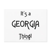 It's a Georgia Thing! Post Card