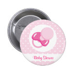 It's a Girl Baby Girl Design Pinback Buttons